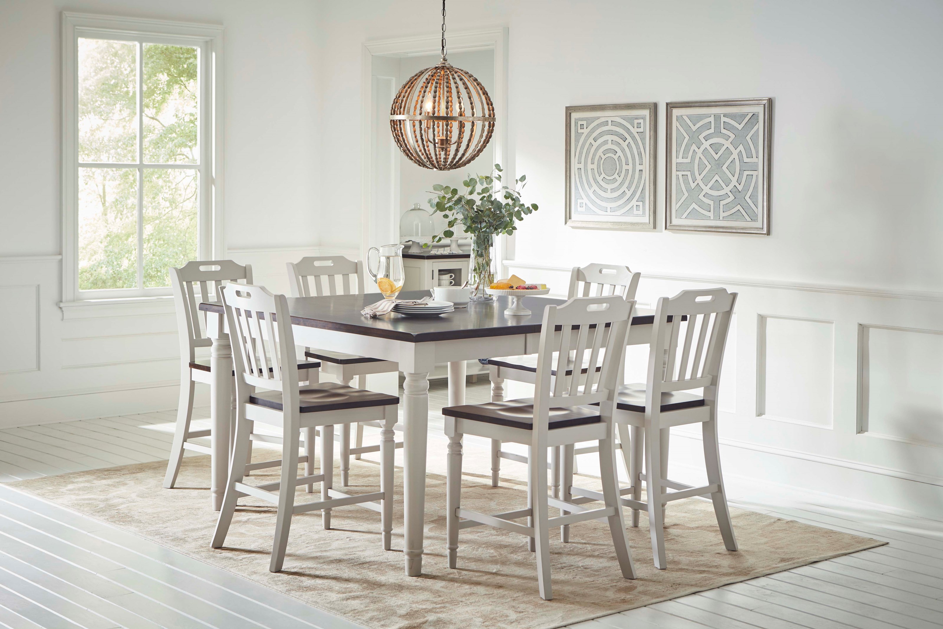 8 chair pub table set shop